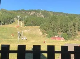 Studio cabine 4 couchages vue sur les pistes