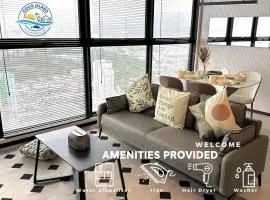 Urban Emerald Seaview 6Pax 3Queen 3Room 2Bath 2Carpark with Infinity Pool