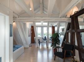 HITrental Chapel Bridge Apartments, acomoda&ccedil;&atilde;o com cozinha em Lucerna