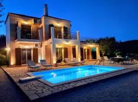 Villa Dalmatia in Klismata Kefalonia sea views