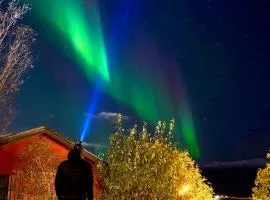 Fredelig leilighet med utsiktsplass til nordlys