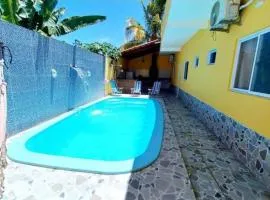 Casa, para ,10 pessoas,com piscina