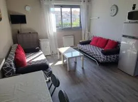 Asphodèle, Joli studio avec parking, 2 pas des plages et du Port