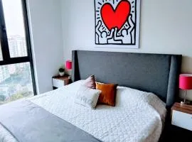 Stylish High-Rise Escape Pool, Hot Tub & Cinema