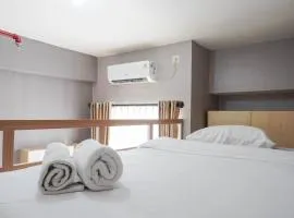 Comfy and Minimalist Studio Dave Apartment near Universitas Indonesia By Travelio