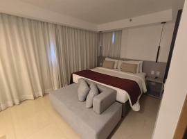Raridade!! Flat Particular de Alto Padrão em Hotel Novíssimo - Cama King Size e Cama de Solteiro - Limpeza Diária Gratuita - Ótimo Preço - Excelente Atendimento - Melhor Localização de Brasília - Dentro do Hotel Ramadã Brasília Alvorada, hotel em Brasília