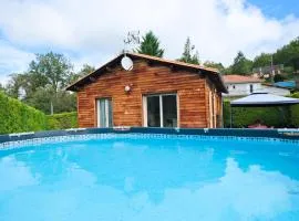 Chalet avec piscine privée