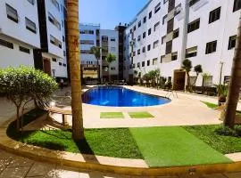 Confort et Piscine, à 5 min de Rabat et Aéroport