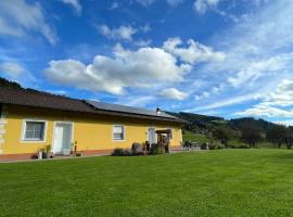 Ferienhaus mit Terrasse und viel Ruhe