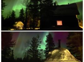 Northern Light Villa Ylläs with a Jacuzzi, hotell sihtkohas Ylläsjärvi