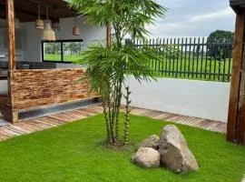 peaceful Japanese inspired villa