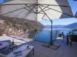 Attico Con Grande Terrazza vista Lago