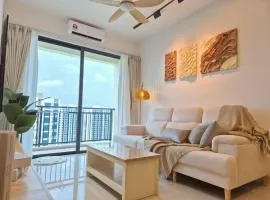 Central Park Bright & High floor 2 Rooms 4 pax