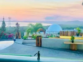 Spectacular views from the loft