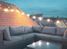 140qm Luxuriöses Penthouse mitten in Schwäbisch Gmünd, 70qm Dachterrasse & Top-Lage, mit WHIRPOOL, Jetzt buchen!