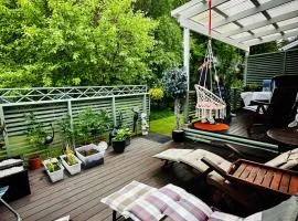 Entire Cozy House with nature,sauna,patio,parking