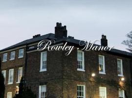 Rowley Manor hotel, hotel v destinaci Little Weighton