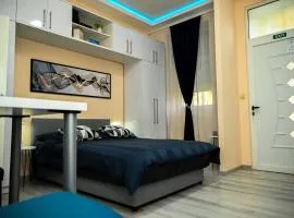 Blue apartment