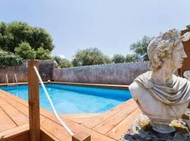Restored Historic Mansion Paterno with Exclusive Pool, Wifi and AC for 20 people
