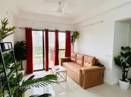 Skye Private 1Bhk in Amanora Park Town with WiFi AC Smart TV Washing Machine