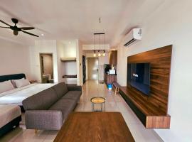 Bali Residence Waterpark Executive Suites Melaka By GGM、マラッカの自炊式の宿泊施設