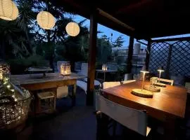Mansarda monolocale in roof garden