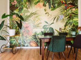 Dschungel in BaLi 72qm Ferienwohnung im Zentrum