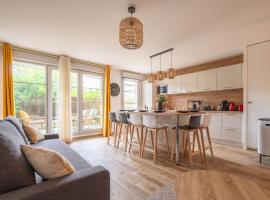 Disneyland-Charmant appartement 8 personnes-Terrasse-Gare-Parking, hotel v destinaci Montévrain