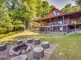 Lakefront Townsend Cabin with Fire Pit, Private Dock