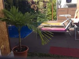 Charmant studio avec piscine à Le Port de 20 m²