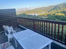 Chalet lac de la Raviege vue lac