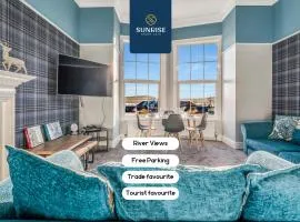 SCOTS-CORNER - INVOICE and REDUCED PRICE only via SUNRISE SHORT LETS DUNDEE, Family Home, 2 Rooms, 4 Single Beds, Easy Access Ring-Road Location, Parking, WiFi, Sleeps 4, Fully Equipped, Brilliant Location, Beautiful River Views - Long Stays