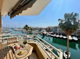 L Escapade Port Fréjus-Vue mer