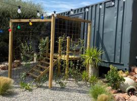 Sept&egrave;mes-les-Vallons에 위치한 럭셔리 텐트 la suite conteneur