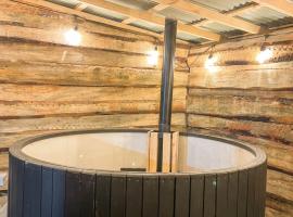 Cabaña termas de chillan, con tinaja, plážový hotel v destinaci Recinto