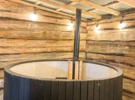 Cabaña termas de chillan, con tinaja