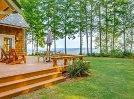 Hood Canal Home with Stunning Views and Private Beach