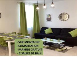 Appartement Altea 85 m2 climatisé parking proche Sanctuaires, hotel in Lourdes