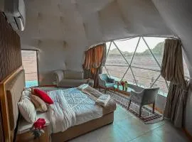 Rum Elegant bubble luxury camp