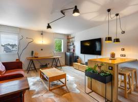 L'appart des Ducs - Vue sur la basilique &agrave; Nancy