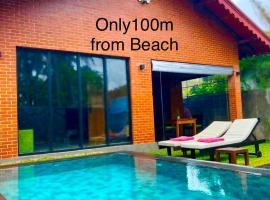 Negombo Morawala Beach Villa、ネゴンボのホテル