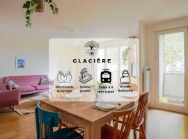 Cosy 3 pièces avec balcon - proche Institutions Européennes, отель в городе Шильтигайм