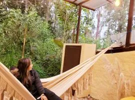 La Pascana Ecolodge APTO BARRANQUERO frente al parque Arví Entorno natural excepcional, reserva natural, áreas protegidas, conexión con la naturaleza y avistamiento de aves a 3km del metrocable Guarne