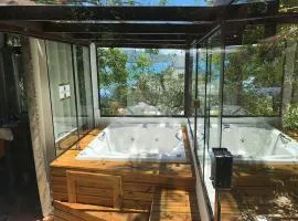 Chalé 9 com Jacuzzi na Morada do Ganso