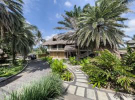 BAIA Nest Surf Villa Near the Beach - WiFi, Self-Serve Breakfast, Pet Friendly with a Fee、Buenavistaの自炊式の宿泊施設