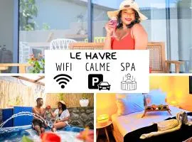 Maison Neuve - Spa Confort-6 personnes max-Le Havre