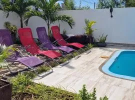 Luxora Villa with Private Pool near Pereybere Beach