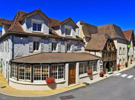 Logis La Vieille Auberge, Art and Gallery, hotel Souillacban