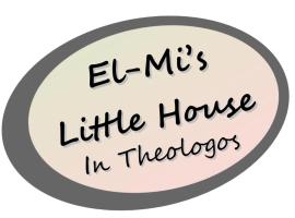 El-Mi's little house in Theologos, hotel v destinaci Theológos