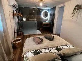 Cocon cosy appart romantique, jacuzzi piscine